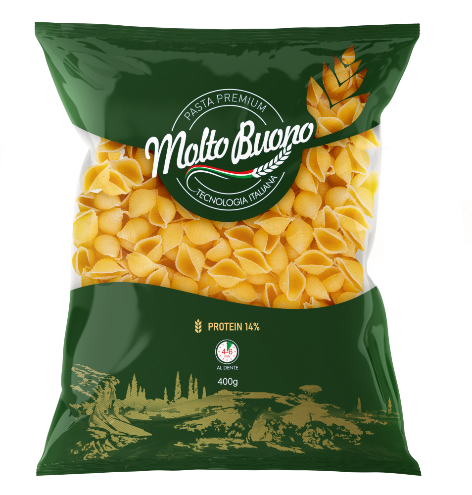 Molto Buono. Ракушки рифленые