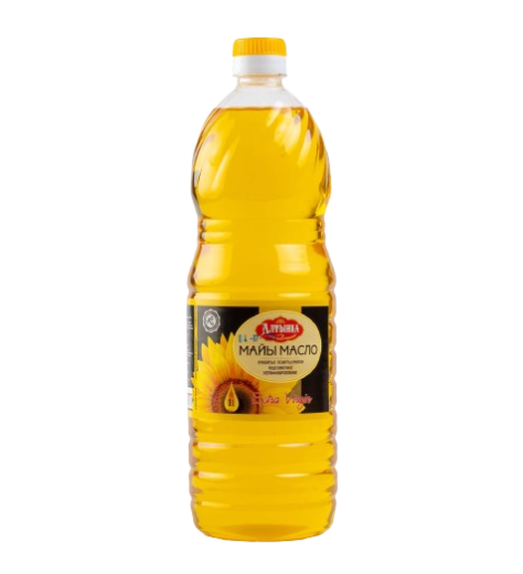 Тазартылмаған күнбағыс майы, 1л