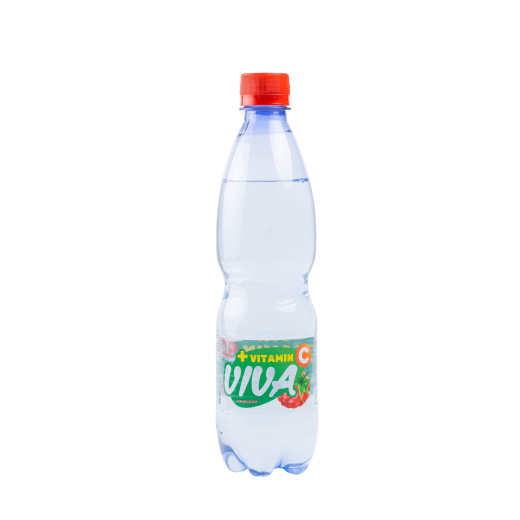 «VIVA» Напиток безалкогольный газированный с ароматом  малины и витамином С